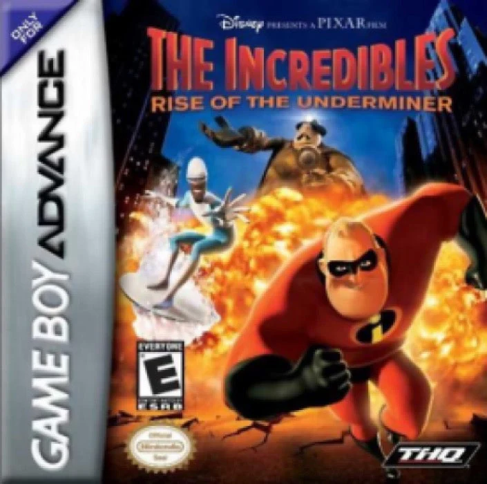 The Incredibles Rise of the Underminer - Nintendo Game Boy Advance