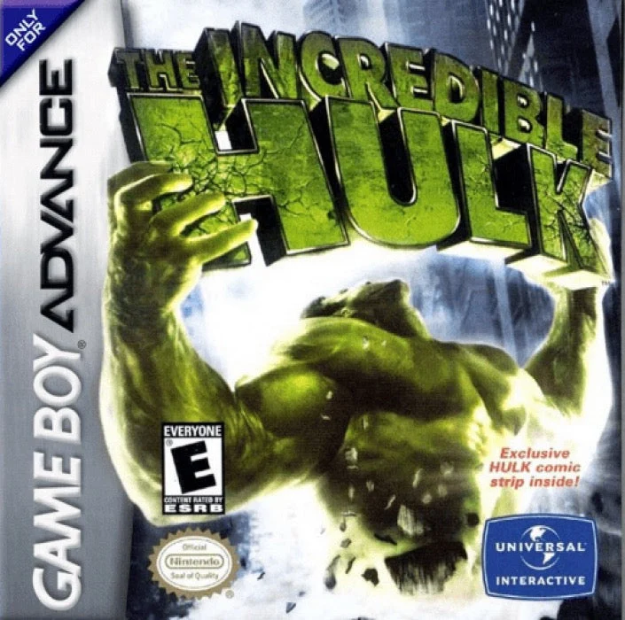 The Incredible Hulk - Nintendo Game Boy Advance