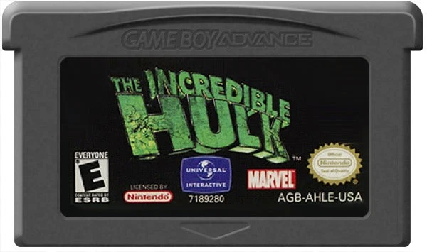 The Incredible Hulk - Nintendo Game Boy Advance