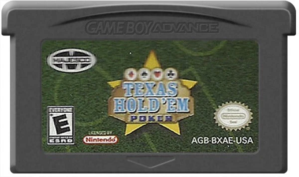 Texas Hold Em Poker - Nintendo Game Boy Advance