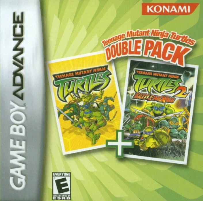 Teenage Mutant Ninja Turtles Double Pack - Nintendo Game Boy Advance