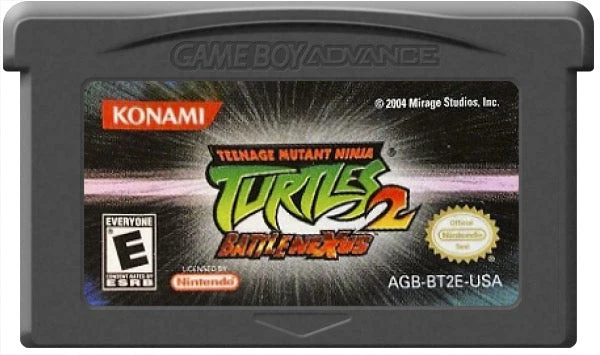Teenage Mutant Ninja Turtles 2 Battle Nexus - Nintendo Game Boy Advance
