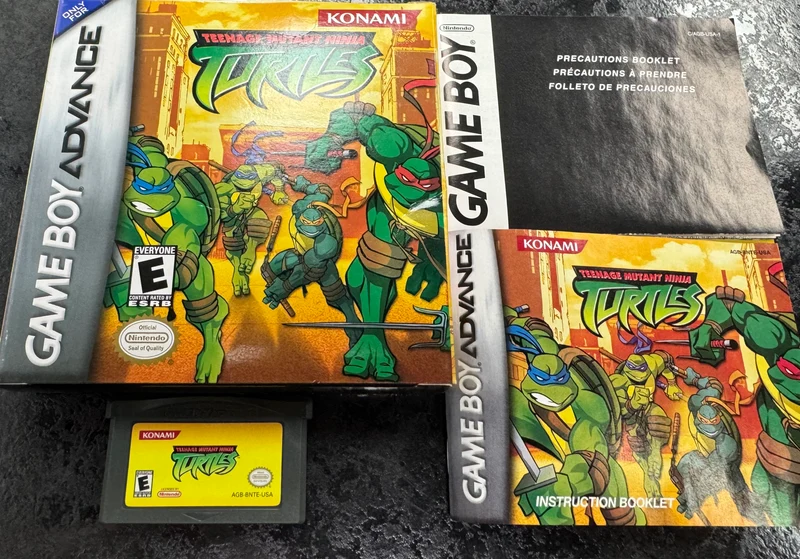 Teenage Mutant Ninja Turtles - Nintendo Game Boy Advance