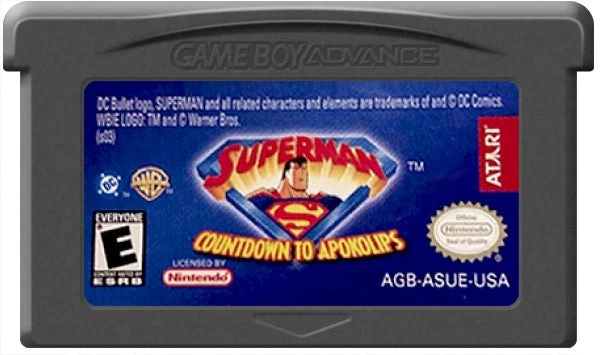 Superman Countdown to Apokolips - Nintendo Game Boy Advance
