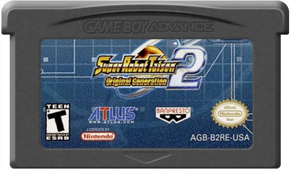 Super Robot Taisen Original Generation 2 - Nintendo Game Boy Advance