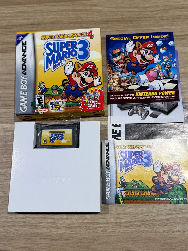 Super Mario Advance 4 Super Mario Bros. 3 - Nintendo Game Boy Advance