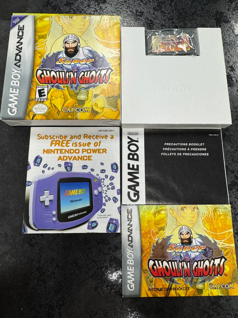Super Ghouls 'N Ghosts - Nintendo Game Boy Advance