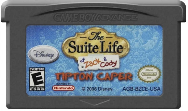 Suite Life of Zack and Cody Tipton Caper - Nintendo Game Boy Advance