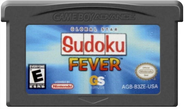 Sudoku Fever - Nintendo Game Boy Advance