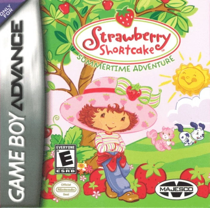 Strawberry Shortcake Summertime Adventure - Nintendo Game Boy Advance