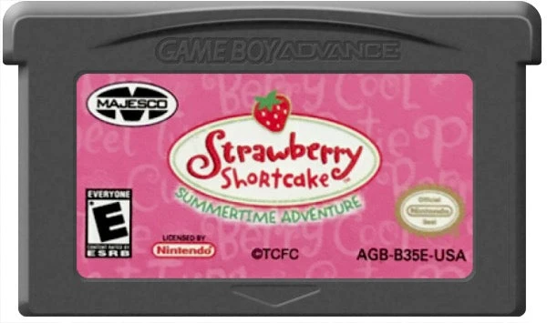 Strawberry Shortcake Summertime Adventure - Nintendo Game Boy Advance