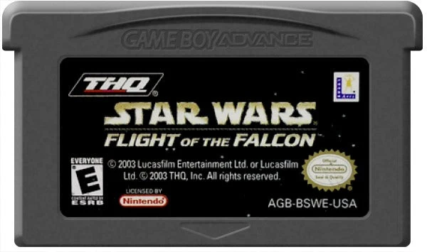 Star Wars Flight of the Falcon - Nintendo Game Boy Advance
