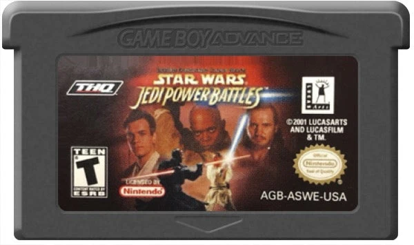 Star Wars Episode I Jedi Power Battles - Nintendo Game Boy Advance
