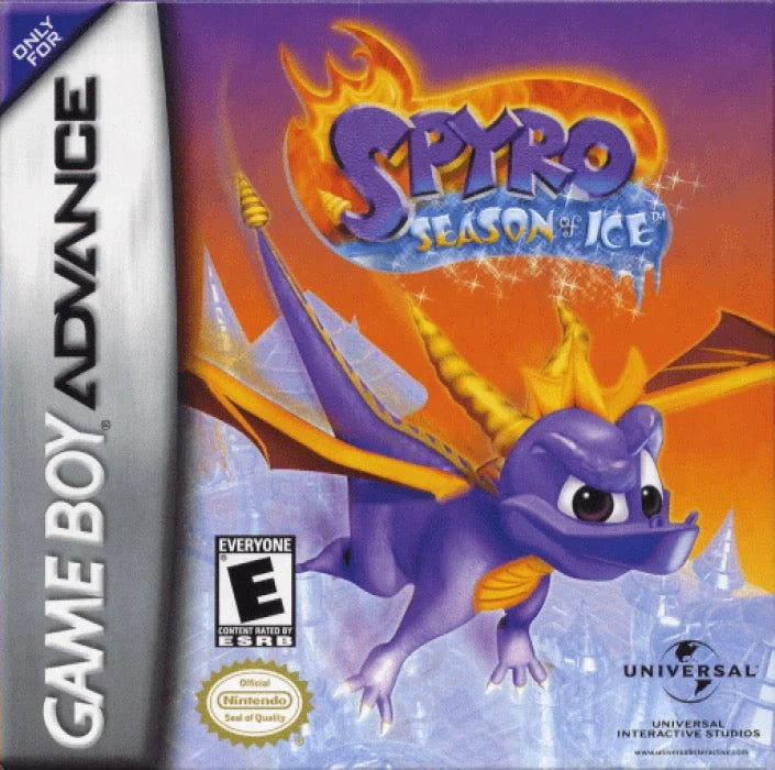 Spyro Season of Ice - Nintendo Game Boy Advance