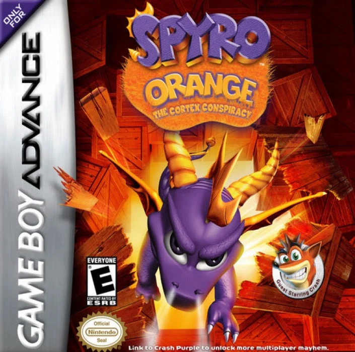 Spyro Orange The Cortex Conspiracy - Nintendo Game Boy Advance