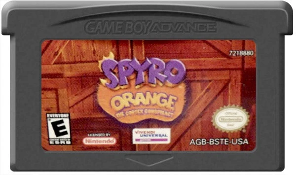 Spyro Orange The Cortex Conspiracy - Nintendo Game Boy Advance