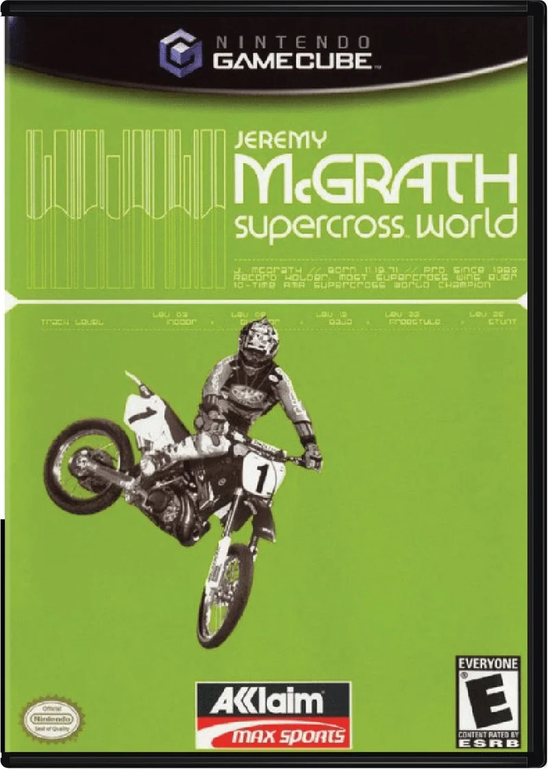 Jeremy McGrath Supercross World - Nintendo GameCube