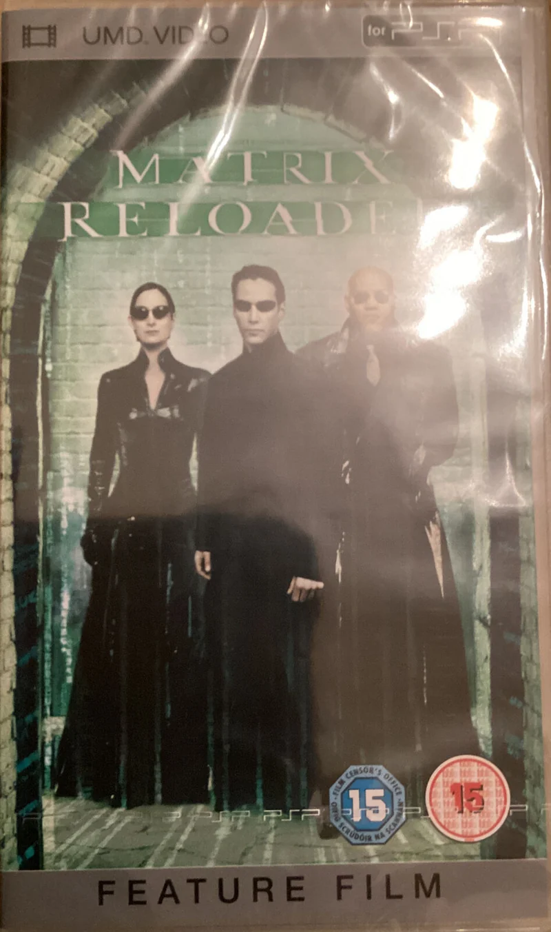 Matrix Reloaded UMD New Sealed