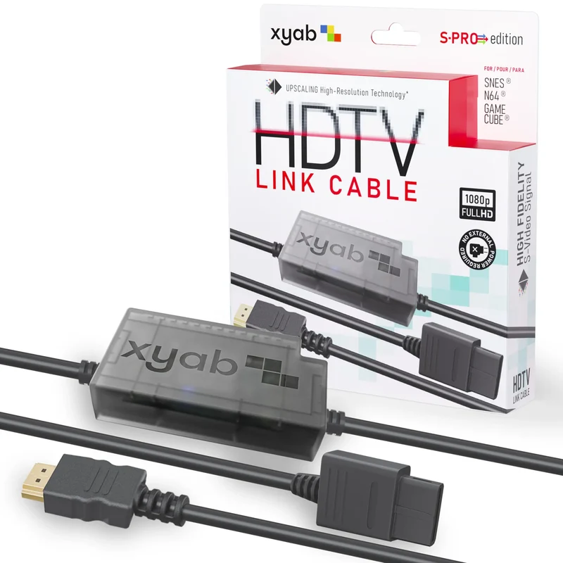 S-Pro HDMI HD Link Cable for Nintendo GameCube / N64 / SNES
