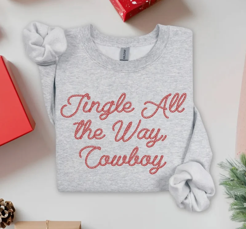 Jingle Cowboy Crewneck Sweatshirt