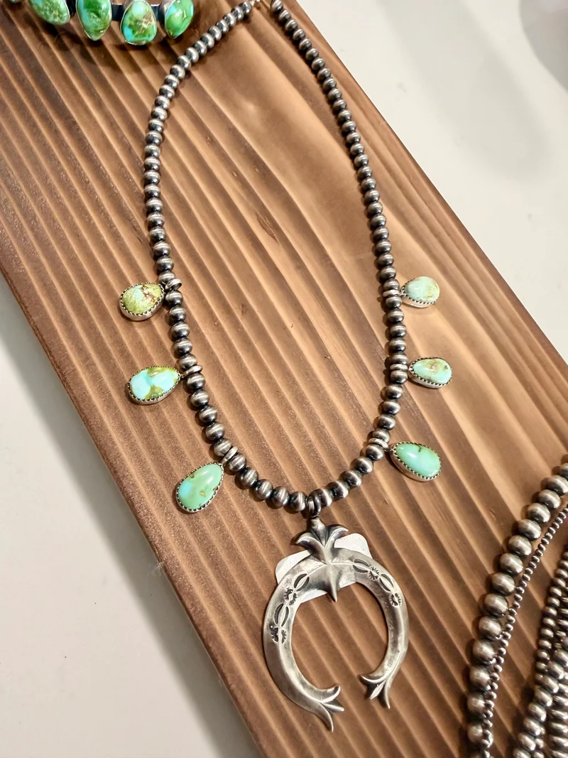 Letricia Largo Navajo Made Sonoran Gold Necklace