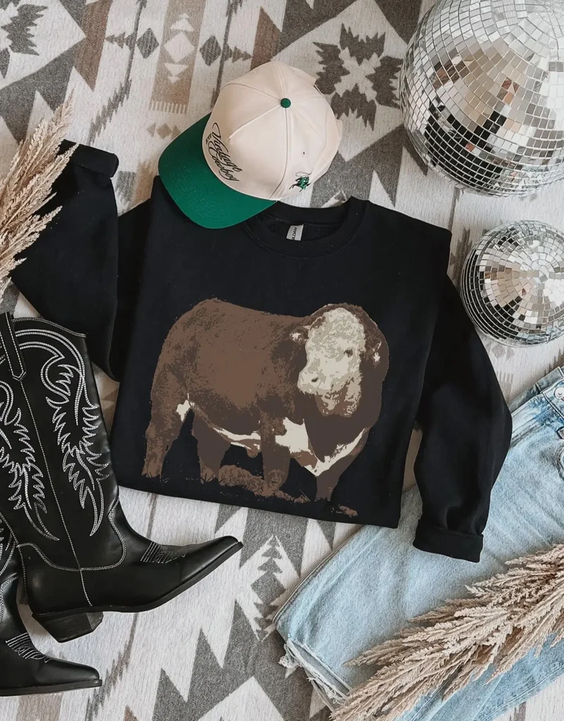 Herfy Hereford Crewneck Sweatshirt *black