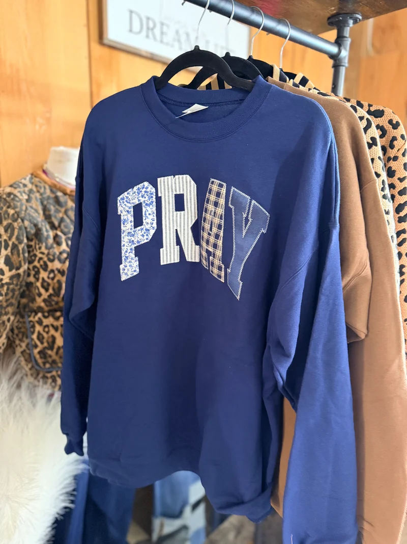 PRAY Crewneck *navy