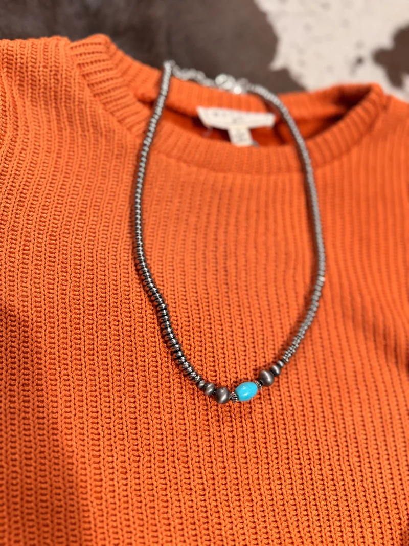 Girls Rust Sweater