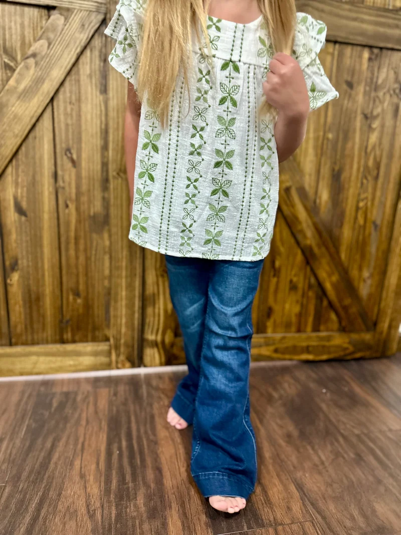 Girls Cowgirl Tuff Trouser Jeans
