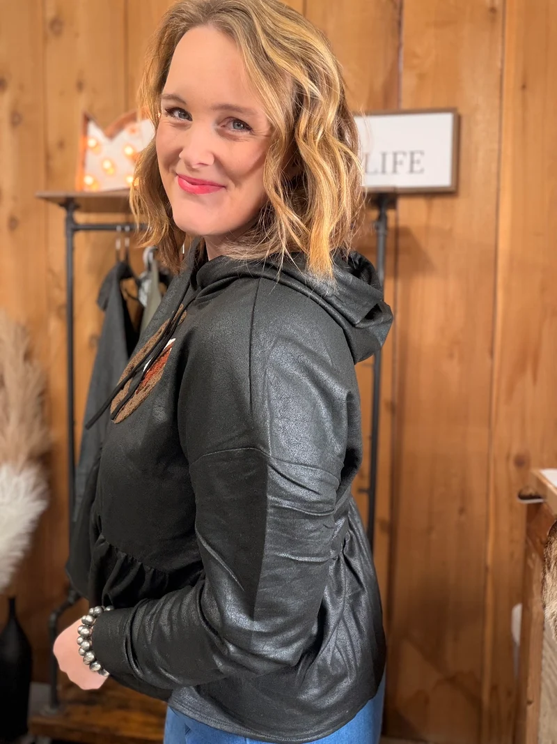 Happy Go Lucky Hereford Hoodie