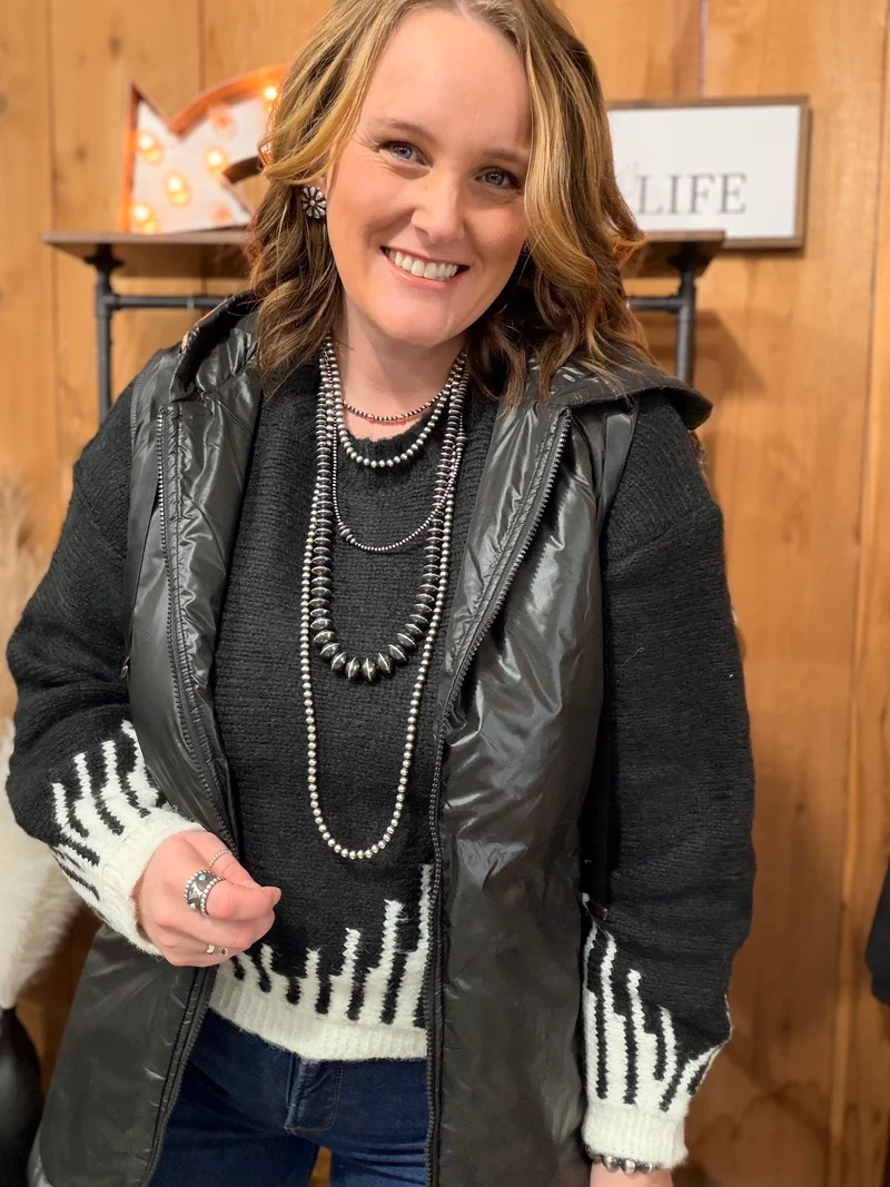 Long Vest *black