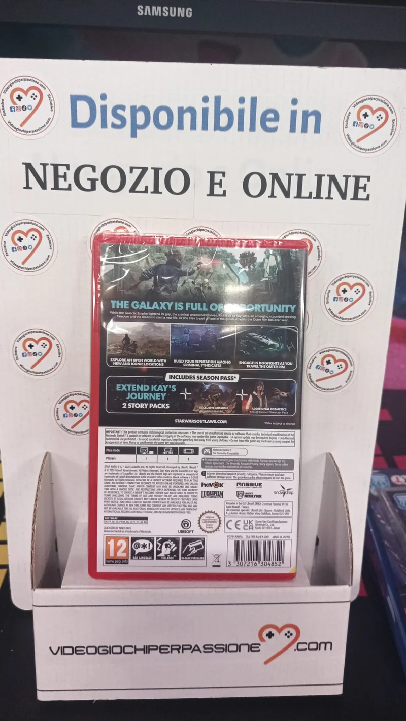 Start Wars Outlaws - Gold Edition Nintendo Switch 2 Edizione Europea