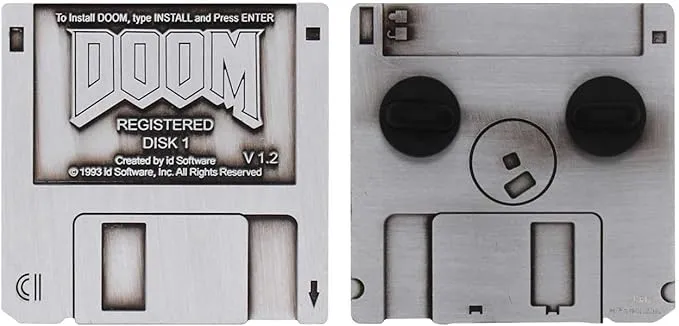 Doom 1993 floppy disk - spilla edizione limitata 9,995 fanattik