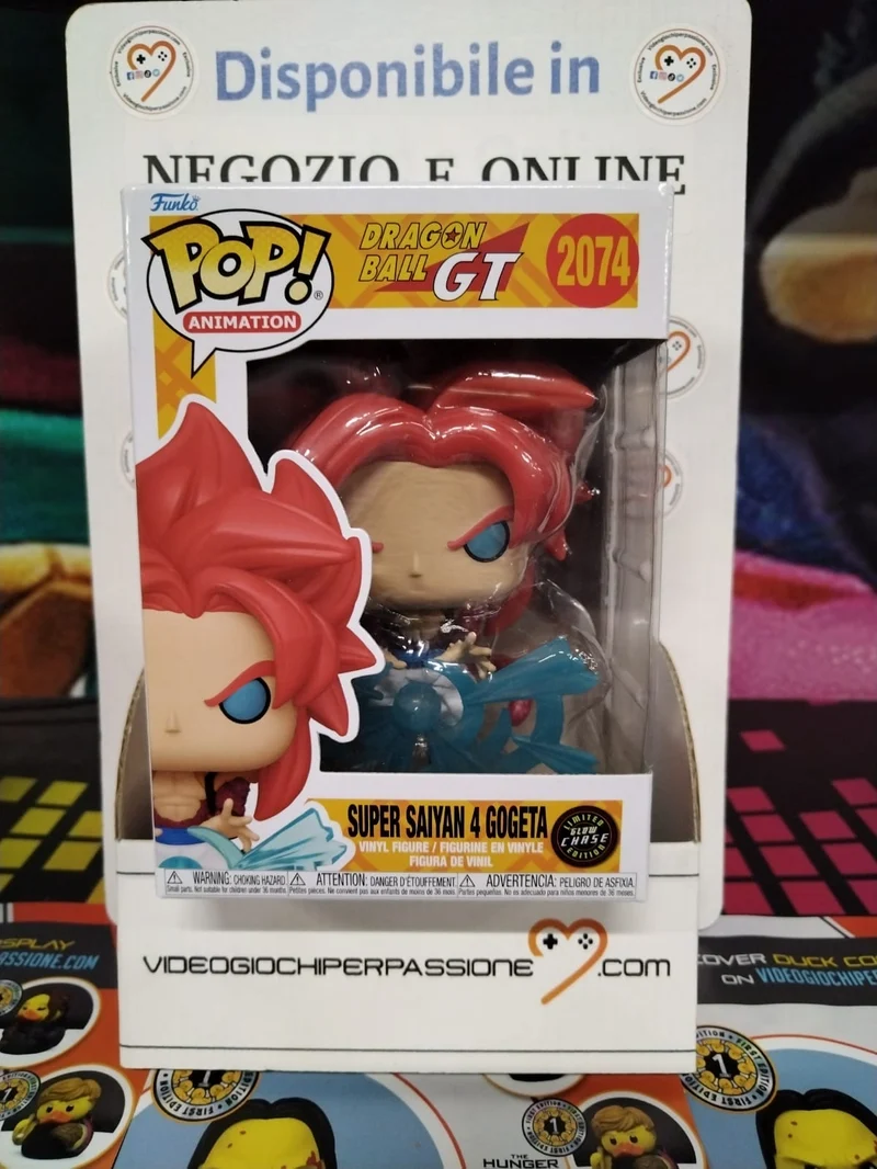 Funko Pop! Dragon Ball GT- Super Saiyan 4 Gogeta -Glow -Chase -2074