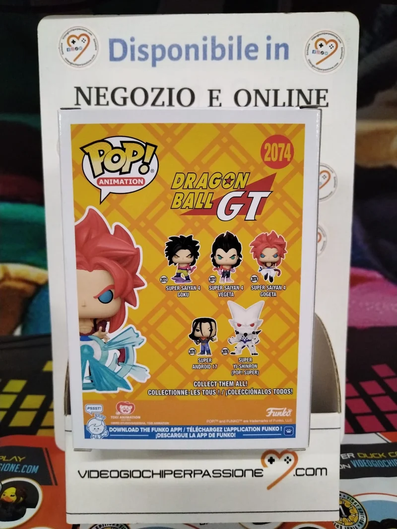 Funko Pop! Dragon Ball GT- Super Saiyan 4 Gogeta -Glow -Chase -2074