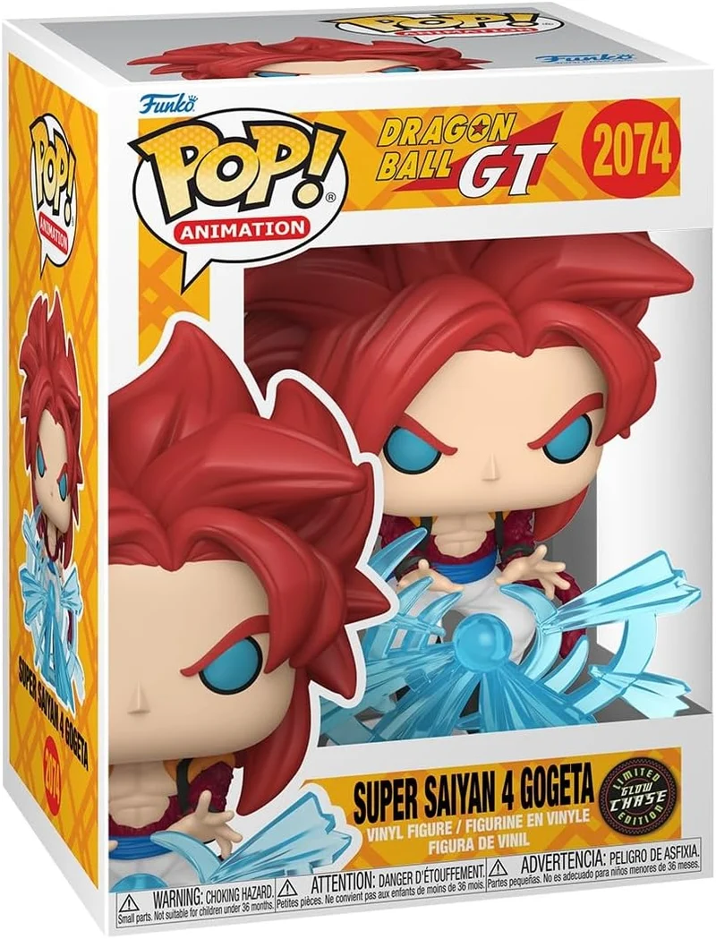 Funko Pop! Dragon Ball GT- Super Saiyan 4 Gogeta -Glow -Chase -2074