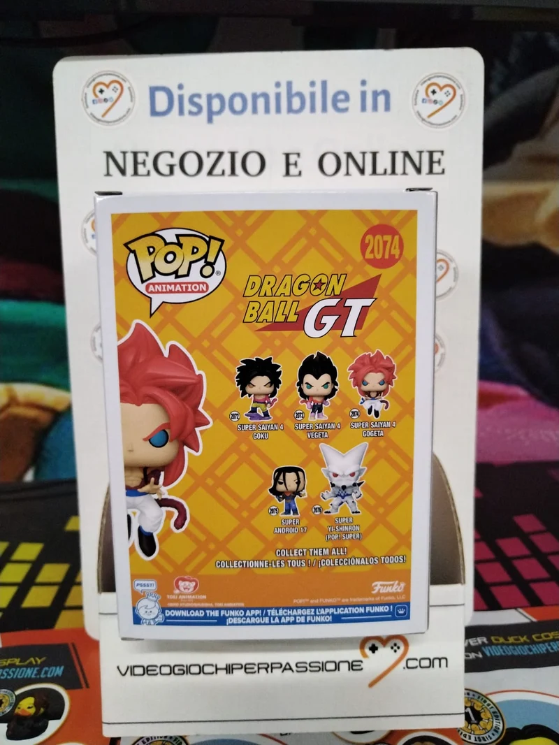 Funko Pop! Dragon Ball GT: Super Saiyan 4 Gogeta-2074