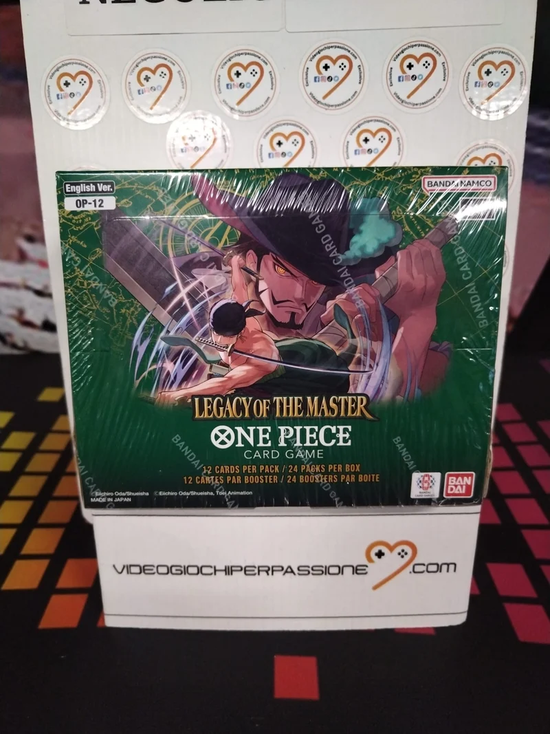 One Piece Card Game - Box OP-12 "Legacy of the Master" Box - 24 confezioni