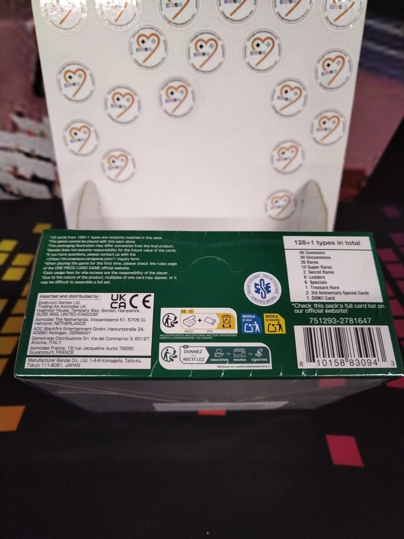 One Piece Card Game - Box OP-12 "Legacy of the Master" Box - 24 confezioni