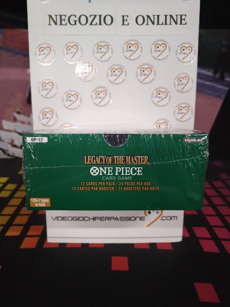 One Piece Card Game - Box OP-12 "Legacy of the Master" Box - 24 confezioni