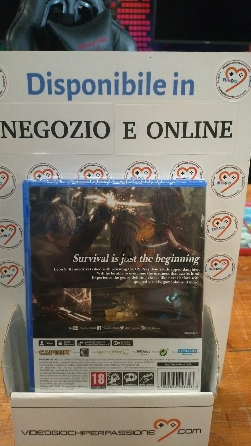 Resident Evil 4 Remake Playstation 5 Edizione Europea