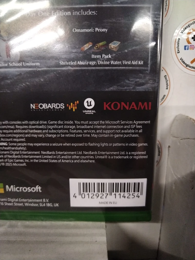 Silent Hill f Day One Edition Xbox Serie X Edizione Europea