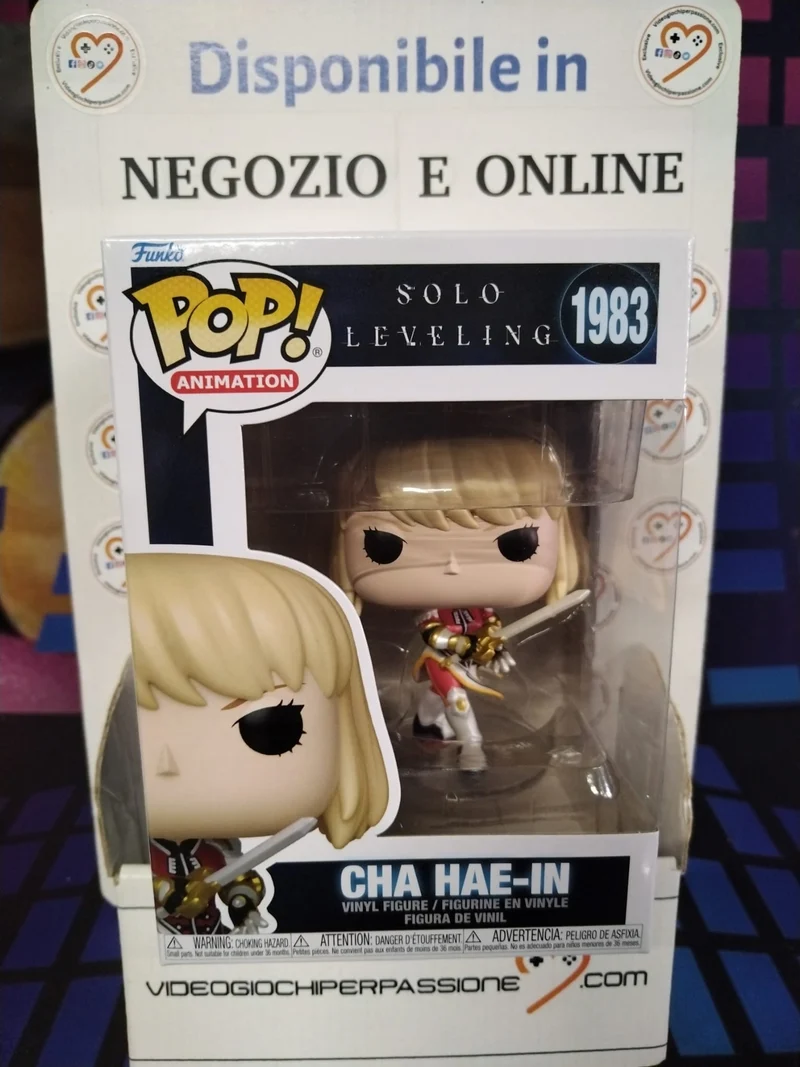 Funko Pop! Animation: Solo Leveling - Cha Hae-in -1983