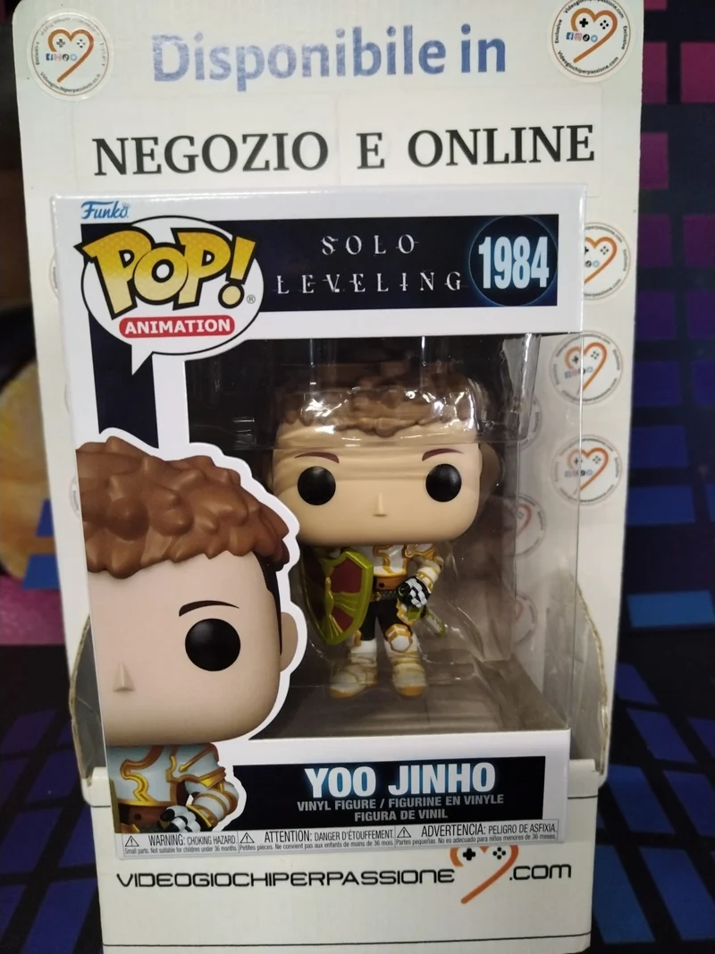 Funko Pop! Animation: Solo Leveling - Yoo Jinho -1984