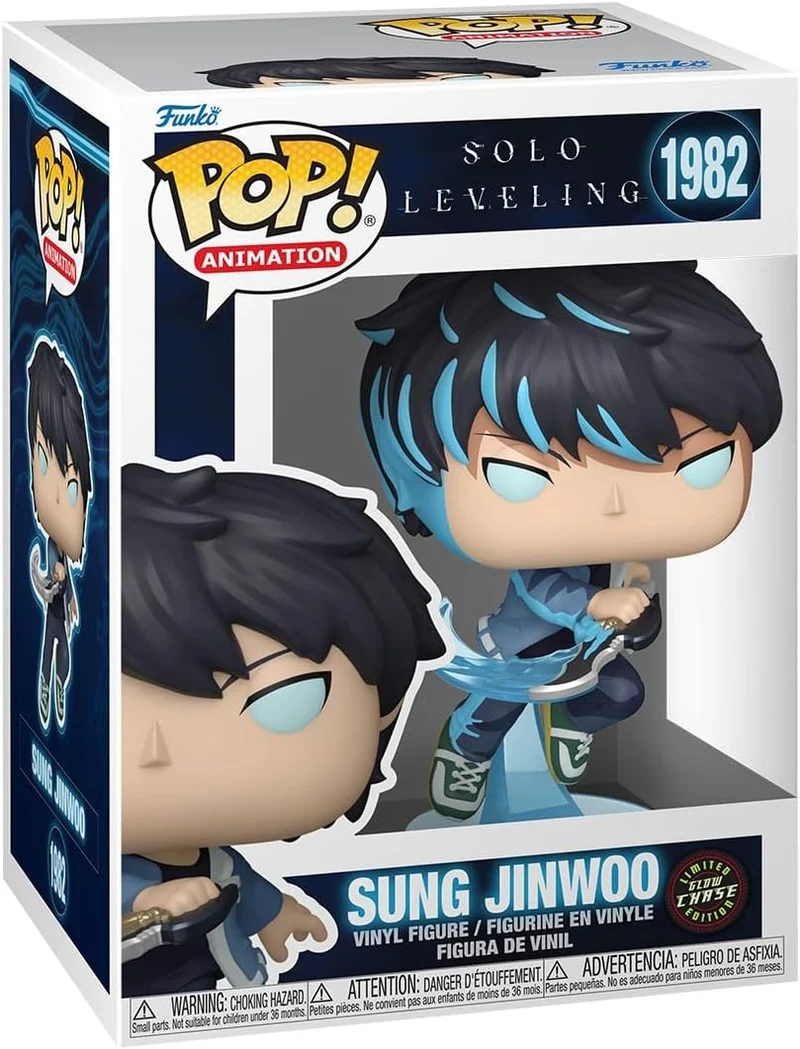 Funko Pop! Animation: Solo Leveling - Sung Jinwoo -Variante Chase-1982C