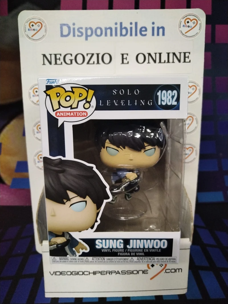 Funko Pop! Animation: Solo Leveling - Sung Jinwoo 1982