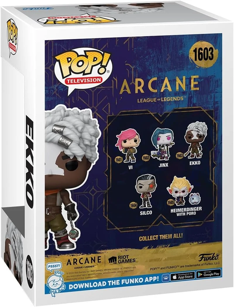 Funko Pop! TV: Arcane LoL - Ekko - Arcane: League Of Legends