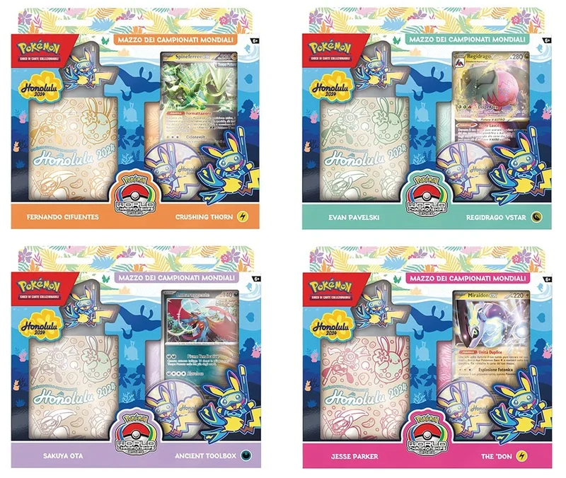 Pokemon Mazzo dei Campionati Mondiali 2024