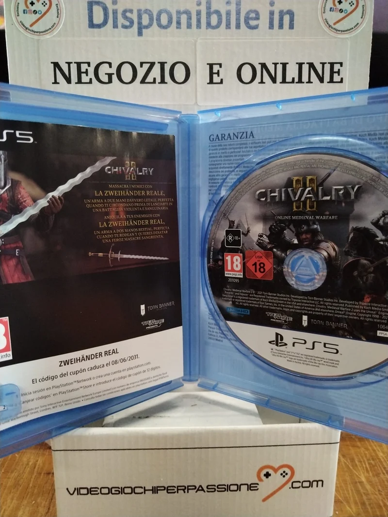 Chivalry 2 Day One Edition PlayStation 5 (usato garantito)(versione ita. spa.)