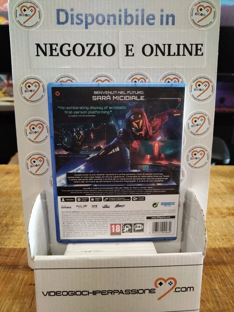 Ghostrunner Playstation 5 (usato garantito)(versione europea)